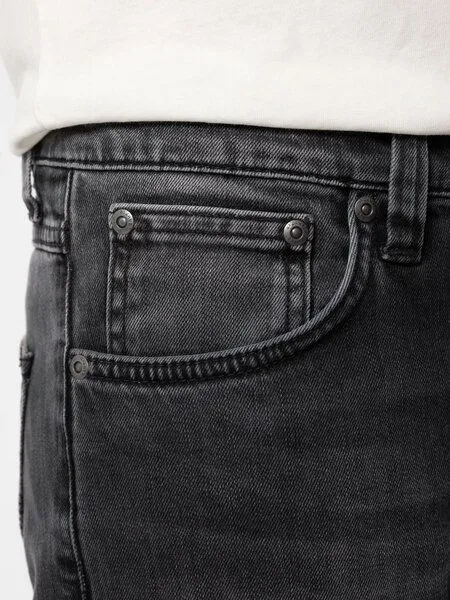 Nudie Jeans Nudie Jeans Jeans - Lean Dean - aus einem Baumwoll/Elastan Mix, Blue, – Produktbild 5 von 8