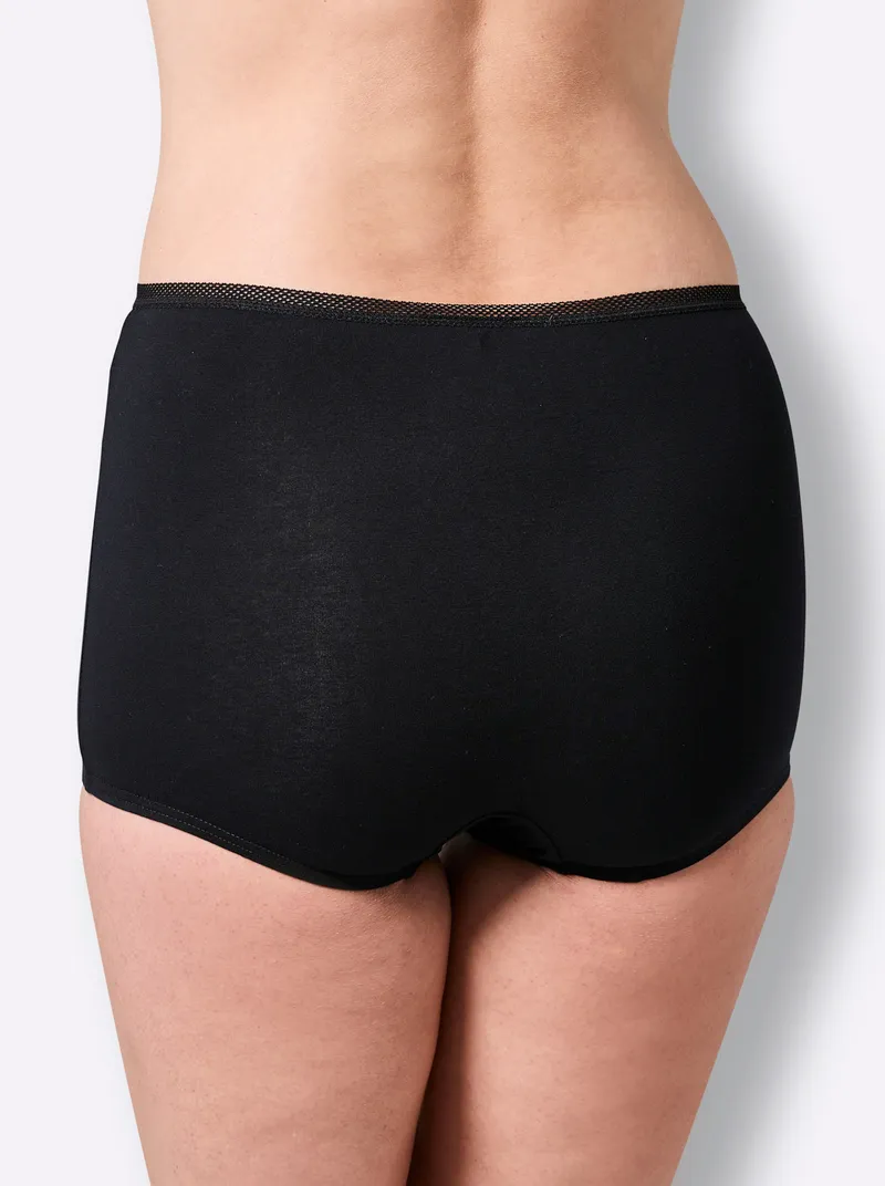 wäschepur Panty schwarz, Schwarz, – Produktbild 3 von 3