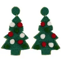 El Puente El Puente Ohrstecker "Weihnachten" | Fair Trade & Handmade aus Indien – Produktbild 1 von 1