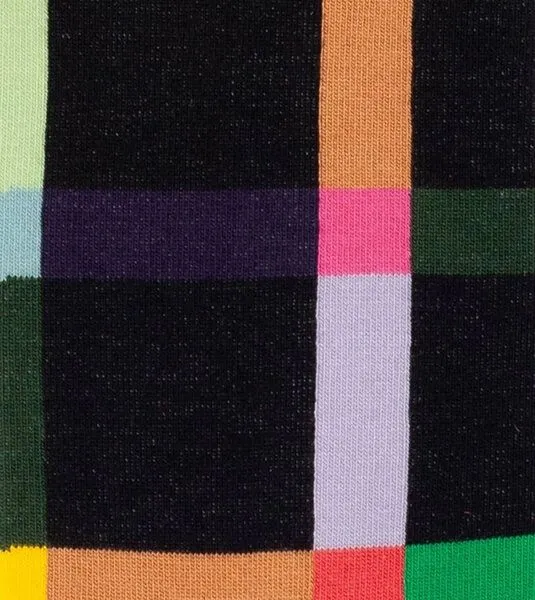 DillySocks DillySocks Socken Multicolor Maze aus Biobaumwoll-Mix, Mehrfarbig, – Produktbild 3 von 6