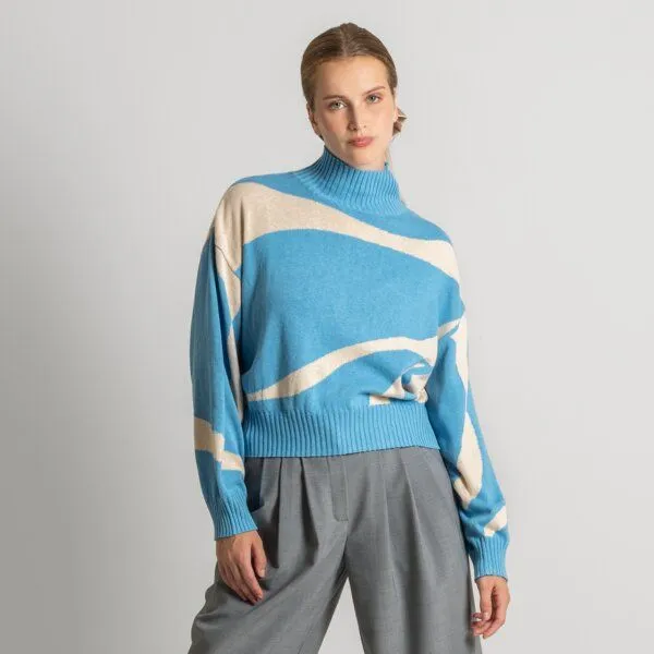 trueStory trueStory Oversized Pullover - EUGENIE, Arta (mehrfarbig), – Produktbild 1 von 4
