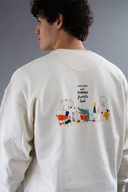 Kultgut Kultgut New Recycling Hochwertiger Sweaterpullover - Keep Calm – Produktbild 1 von 1