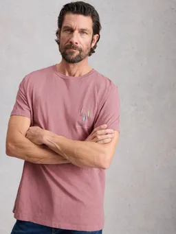 White Stuff T-Shirt Abersoch mit Fischmotiv - L/R – Produktbild 1 von 1