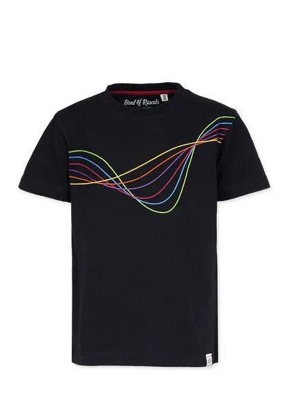 Band of Rascals Band of Rascals Frequency T-Shirt, Black, – Produktbild 2 von 7