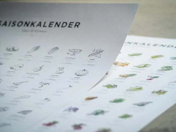 531 Rheinland Design 531 Rheinland Design Saisonkalender Obst & Gemüse in SW – Produktbild 5 von 5