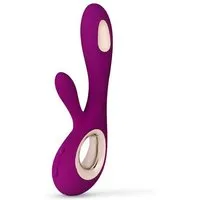 LELO Luxus-Rabbit-Vibrator - LELO SORAYA Wave, Tiefes rosa, – Produktbild 1 von 1