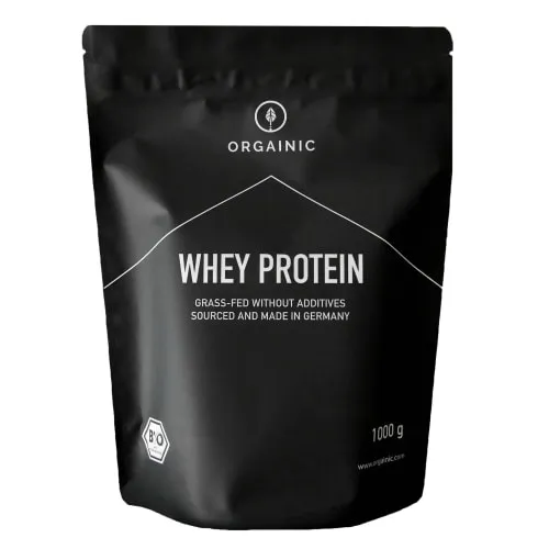ORGAINIC Whey Protein bio - 1000g - Himbeere – Produktbild 1 von 1