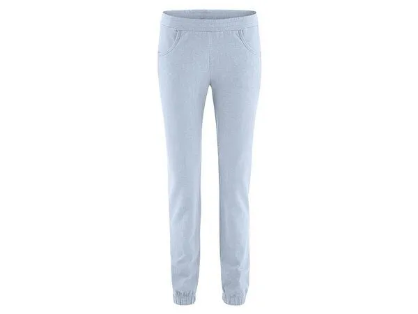 HempAge HempAge Schmal geschnittene Freizeithose Hanf/Biobaumwolle, Clearsky (blau), – Produktbild 2 von 3