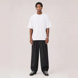 hey hey studios hey hey studios Herren Oversize T-Shirt „Essential Weiß“ aus Bio-Baumwolle – Produktbild 1 von 1