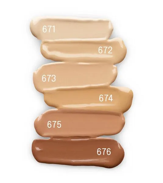 Uoga Uoga Uoga Uoga Flüssiger Concealer, mineralisch mit Koffein, 676 - neutrales dunkelbraun, – Produktbild 2 von 4