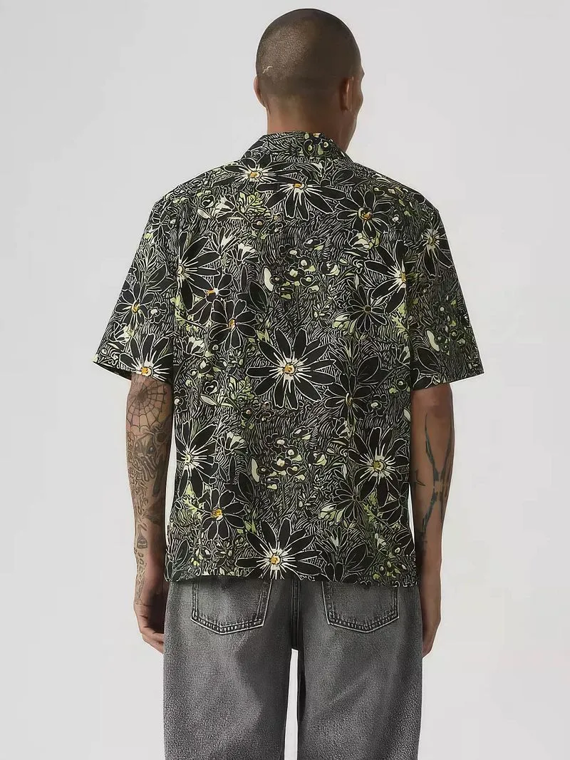 Levis Levi's Kurzarm Hemd Sunset Camp Schwarz - Größe S, Schwarz, – Produktbild 3 von 5