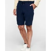 YTWOO YTWOO Herren Bermuda-Shorts Straight Fit aus nachhaltigen Lyocellfasern und Leinen, Navy, – Produktbild 1 von 1