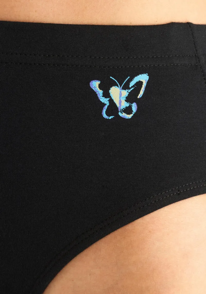petite fleur by Lascana Formslip schwarz, Schwarz, – Produktbild 3 von 3