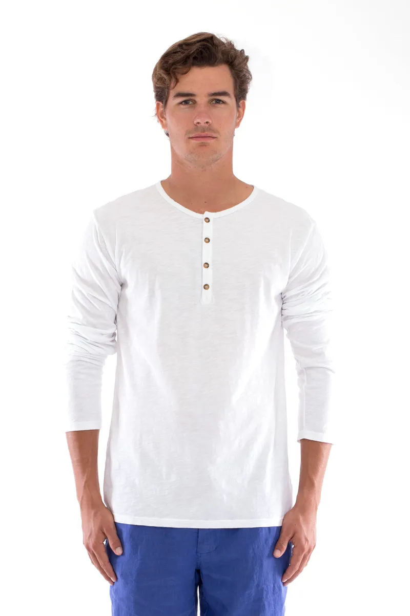 RAVENS VIEW IBIZA RAVENS VIEW IBIZA Herren vegan Tee Dylan Weiß, Weiß, – Produktbild 2 von 2