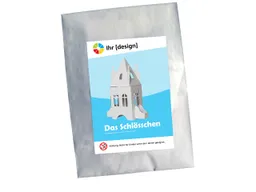 Bastelbogen 'Kleines Schlösschen' inkl. individuellem Etikett – Produktbild 1 von 1
