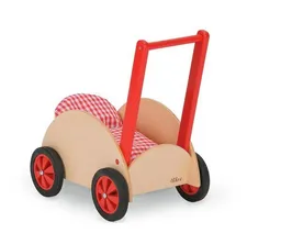 Bätz Holzspielwaren Bätz Holzspielwaren Puppenwagen aus Buche massiv. Inkl. Kissen und Decke. – Produktbild 1 von 1