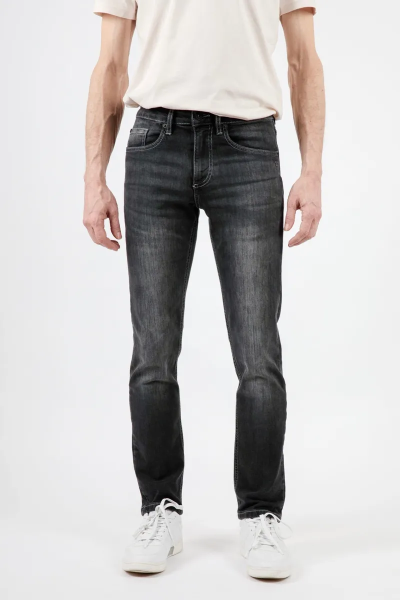 TORLAND TORLAND Herren vegan Jeans Slim Fit, Dunkelgrau, – Produktbild 2 von 2