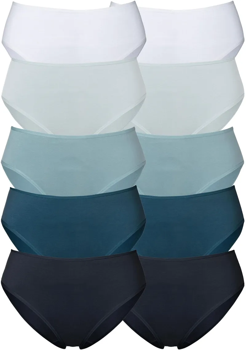 petite fleur by Lascana Jazz-Pants Slips blau, Blau, – Produktbild 1 von 3