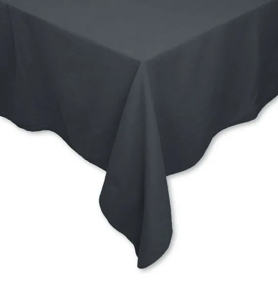 jilda-tex jilda-tex Tischdecke Renforce 100% Bio-Baumwolle Uni MADE IN GREEN, Anthrazit, – Produktbild 1 von 2