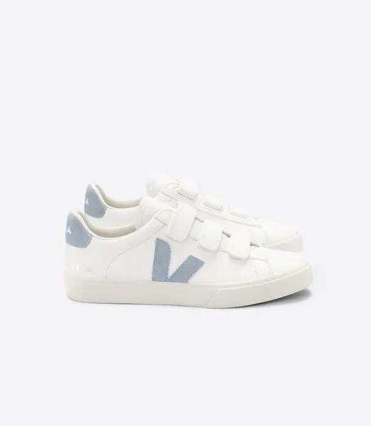 Veja Veja Sneaker Herren - Recife Logo Chromefree, White steel (blau), – Produktbild 1 von 4