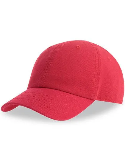 Atlantis Headwear Atlantis Headwear Fraser Kid´s Cap Kinder Baseball Cap Bio Baumwolle, Rot, – Produktbild 2 von 3