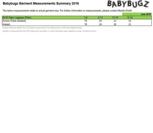 Babybugz Babybugz Baby Organic Leggins, Heather grey, – Produktbild 1 von 3