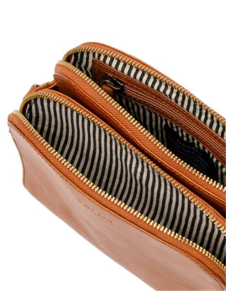 O MY BAG O MY BAG Umhängetasche - Emily - Leather Strap, Braun (cognac stromboli), – Produktbild 4 von 4