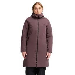 Jack Wolfskin Jack Wolfskin Fiora Bay Coat Women Wasserdichter Daunenmantel Damen 2XL purple – Produktbild 1 von 1