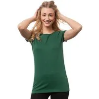 FellHerz FellHerz Damen T-Shirt Bio & Fair & Vegan, Dunkelgrün, – Produktbild 1 von 2