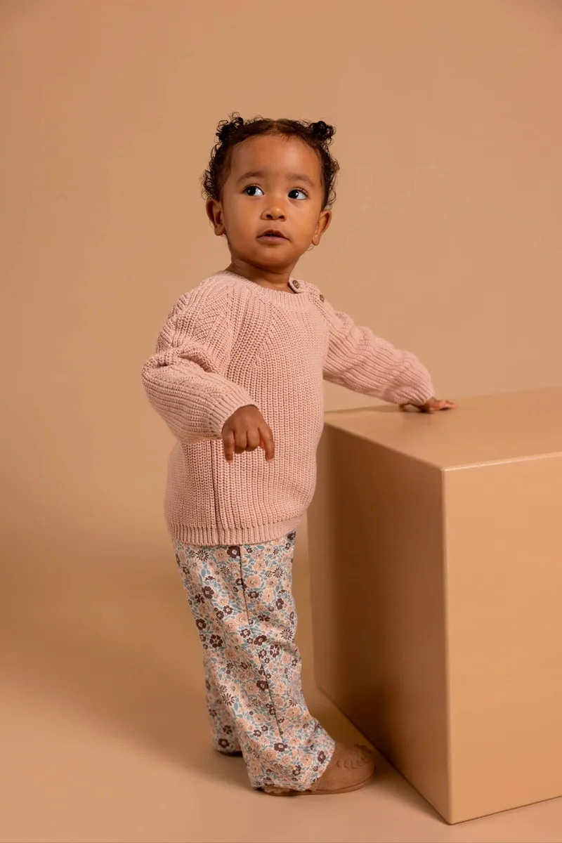 Noppies Baby Hose all over print, Rosa, – Produktbild 2 von 4