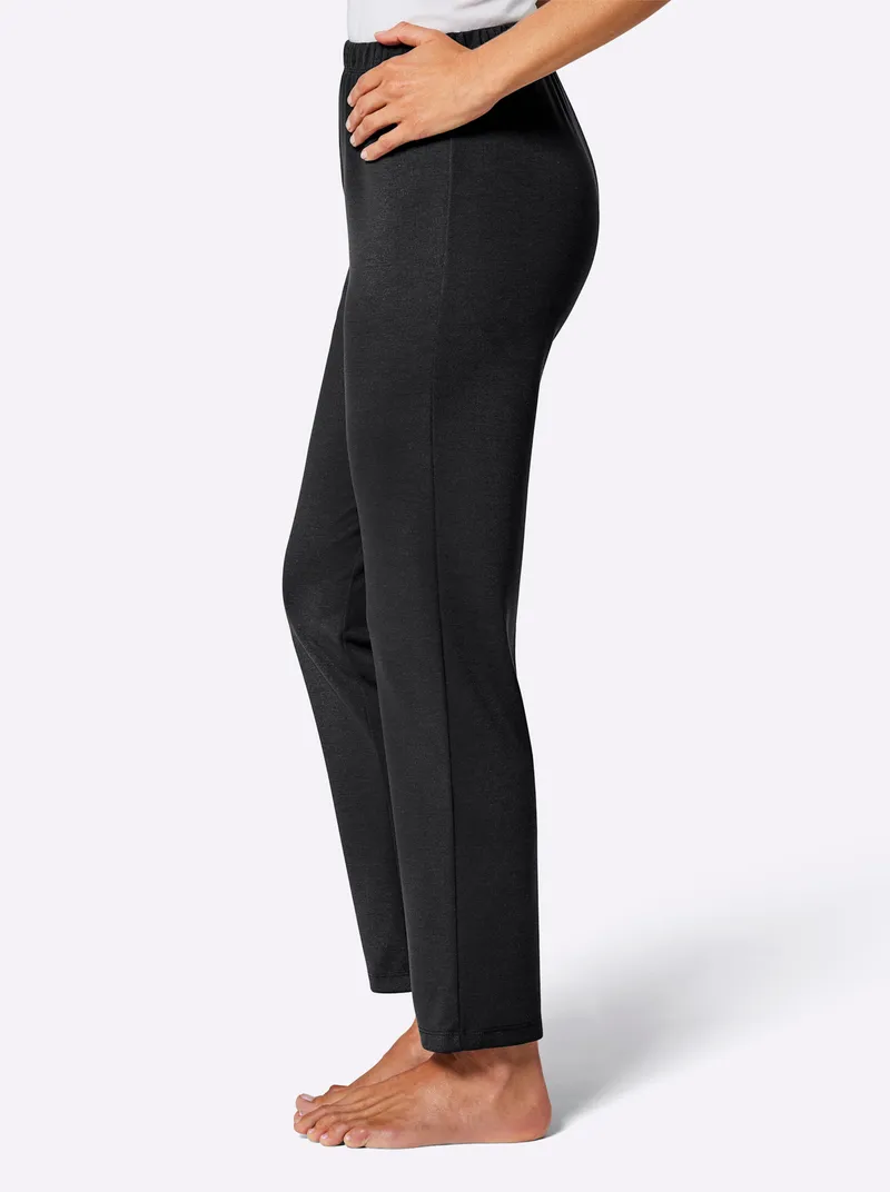 feel good Jogginghose schwarz, Schwarz, – Produktbild 3 von 3