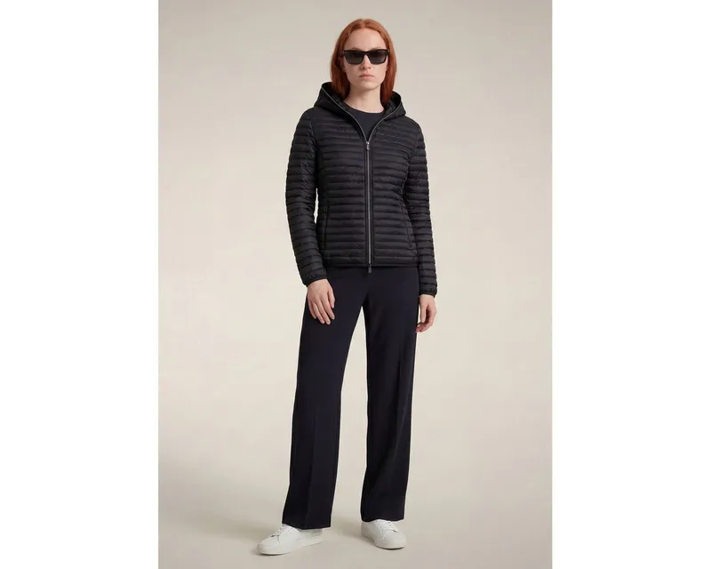 Save The Duck Save The Duck Steppjacke Alexa Damen (1-St) Winterjacke, Übergangsjacke, Windjacke, Outdoorjacke, Mantel, Schwarz, – Produktbild 3 von 3