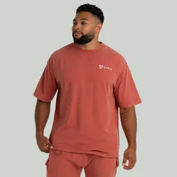 GymBeam OG1 STRIX Oversized T-Shirt in Washed Terra XL – Produktbild 1 von 1