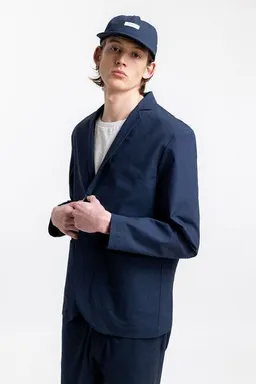 Rotholz Rotholz Workwear Blazer aus Bio Ripstop Blau – Produktbild 1 von 1