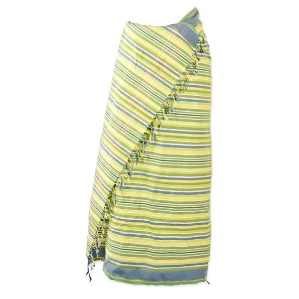 Africulture Africulture Kikoy Strandtuch, Sarong, Grün, – Produktbild 1 von 3
