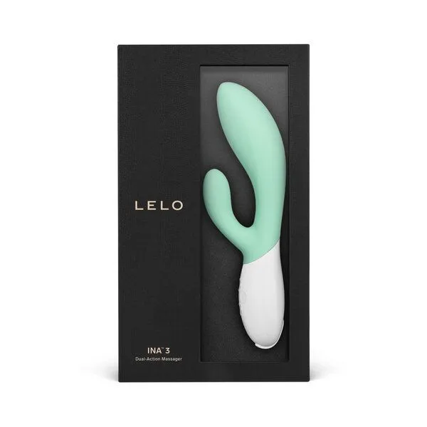 LELO G-Punkt- und Klitorisvibrator (Rabbit-Vibrator) - LELO INA 3, Seetang, – Produktbild 2 von 4