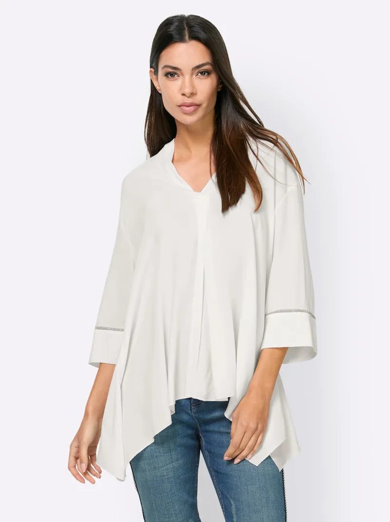 heine Schlupf-Bluse, Champagner, – Produktbild 1 von 3