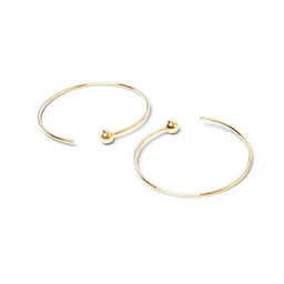 Jonathan Radetz Jewellery Jonathan Radetz Jewellery - Creole SPHERE, Gold 585, 14 Karat, Durchmesser 20 - 30 mm, Handmade in Germany – Produktbild 1 von 1