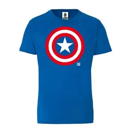 LOGOSH!RT LOGOSH!RT - Marvel - Captain America - Logo - Organic T-Shirt – Produktbild 1 von 1