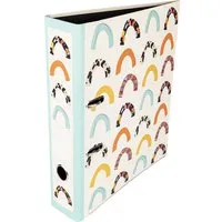 Motivordner "Abstract Rainbow" DIN A4, Rückenbreite 7,5 cm – Produktbild 1 von 1