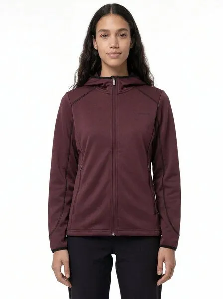 Vaude VAUDE Jacken SE Women's Manang Hoody Jacket, Dark oak, – Produktbild 4 von 5