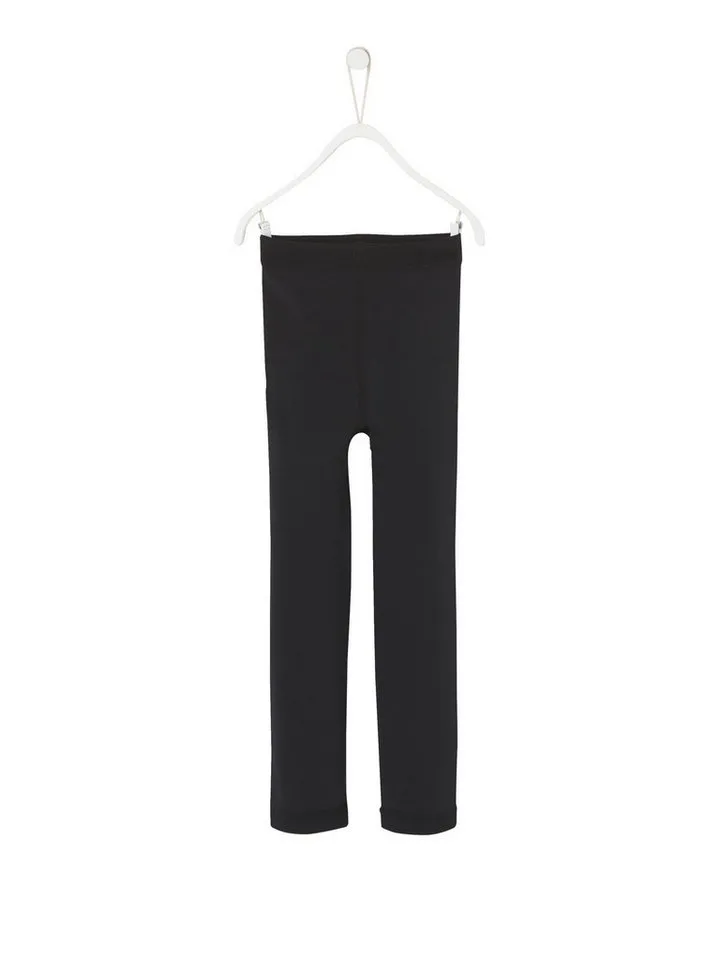 Vertbaudet Vertbaudet Strumpfhose Mädchen Thermo-Leggings, Schwarz, – Produktbild 2 von 4