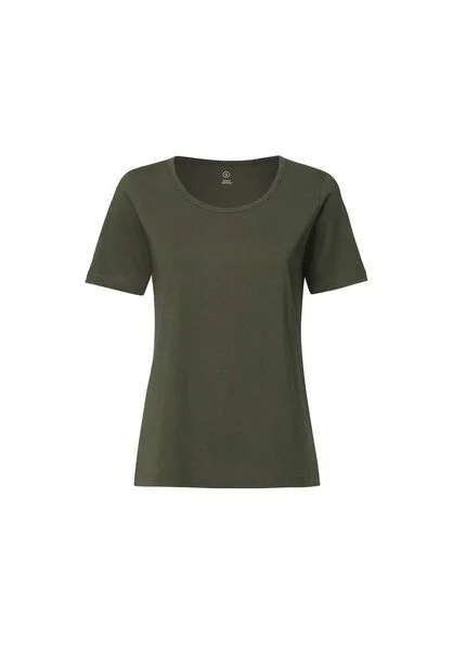 THOKKTHOKK ThokkThokk Damen T-Shirt Bio Fair, Olivgrün, – Produktbild 2 von 3