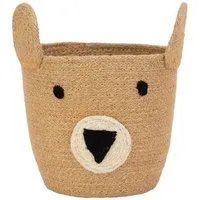El Puente El Puente "Bär" Korb aus Jute | Fair Trade & Handmade aus Bangladesch – Produktbild 1 von 1