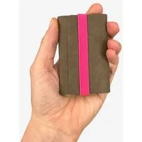 ANDERS & KOMISCH ANDERS & KOMISCH Veganes Kreditkartenetui - Cardholder mit Münzfach - A&K TINY Braun, Pink, – Produktbild 1 von 1