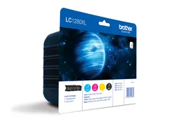 Brother Brother 4er Set Tintenpatronen LC1280BK/C/M/Y schwarz, cyan, magenta, gelb – Produktbild 1 von 1