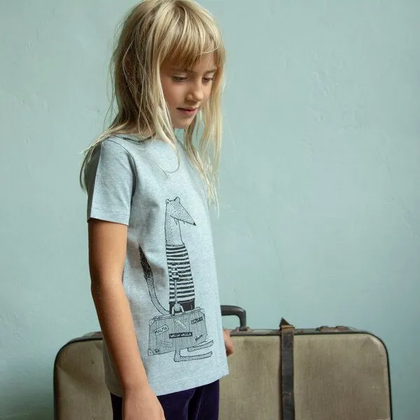 Cmig Cmig Reisewiesel T-Shirt, Heather ice blue, – Produktbild 3 von 4