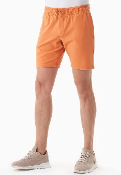 ORGANICATION ORGANICATION SAHIN | Leichte Sweatshorts aus Bio-Baumwolle, Apricot tan, – Produktbild 3 von 4