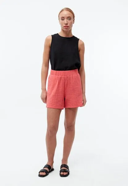 Givn Berlin Givn Berlin Shorts Modell: Clementine GOTS, Sunset coral (rot), – Produktbild 1 von 7
