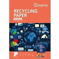 Memo memo Schulheft A4 Nr. 27 lin. m. 2 Rändern – Produktbild 1 von 1